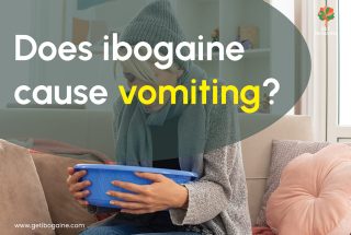 Does ibogaine cause vomiting?
