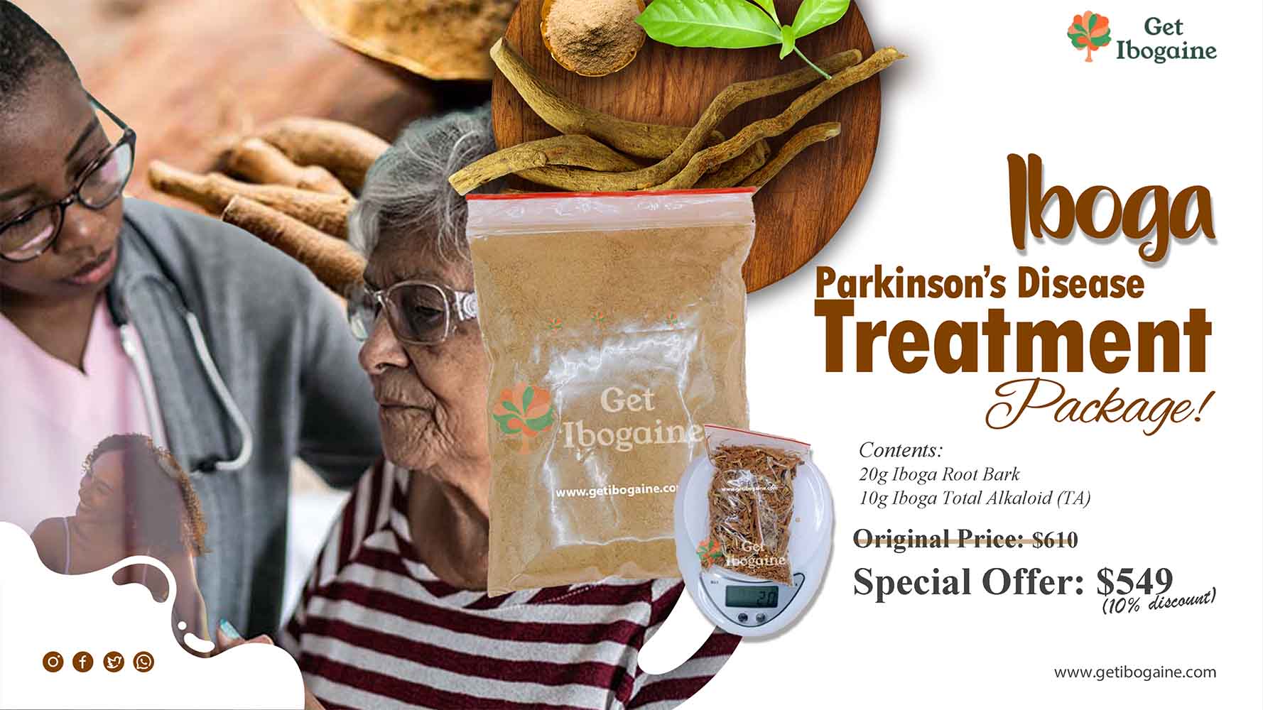 Iboga For Parkinson's Support